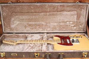 GATOR Worn Brown Hard Shell Case Gibson Les Paul Fender Stratocaster Telecaster