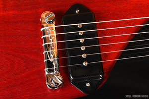 GIBSON LES PAUL JUNIOR Jr Dog Ear P90 PU Faded Worn Cherry Clean Guitar! 0635