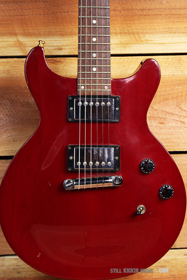 GIBSON 1998 LES PAUL STUDIO Special DOUBLE CUTAWAY Cherry Red 24-Fret 8457