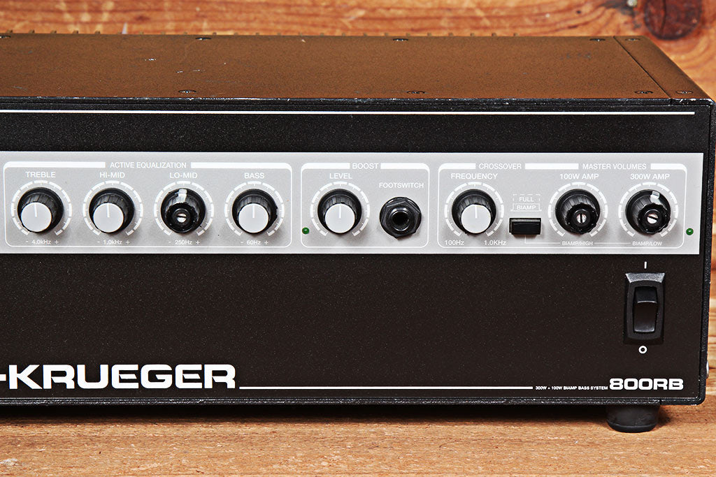 800rb GALLIEN-KRUEGER GK 800RB BASS AMP HEAD INDUSTRY STANDARD 800 RB AMPLIF ...