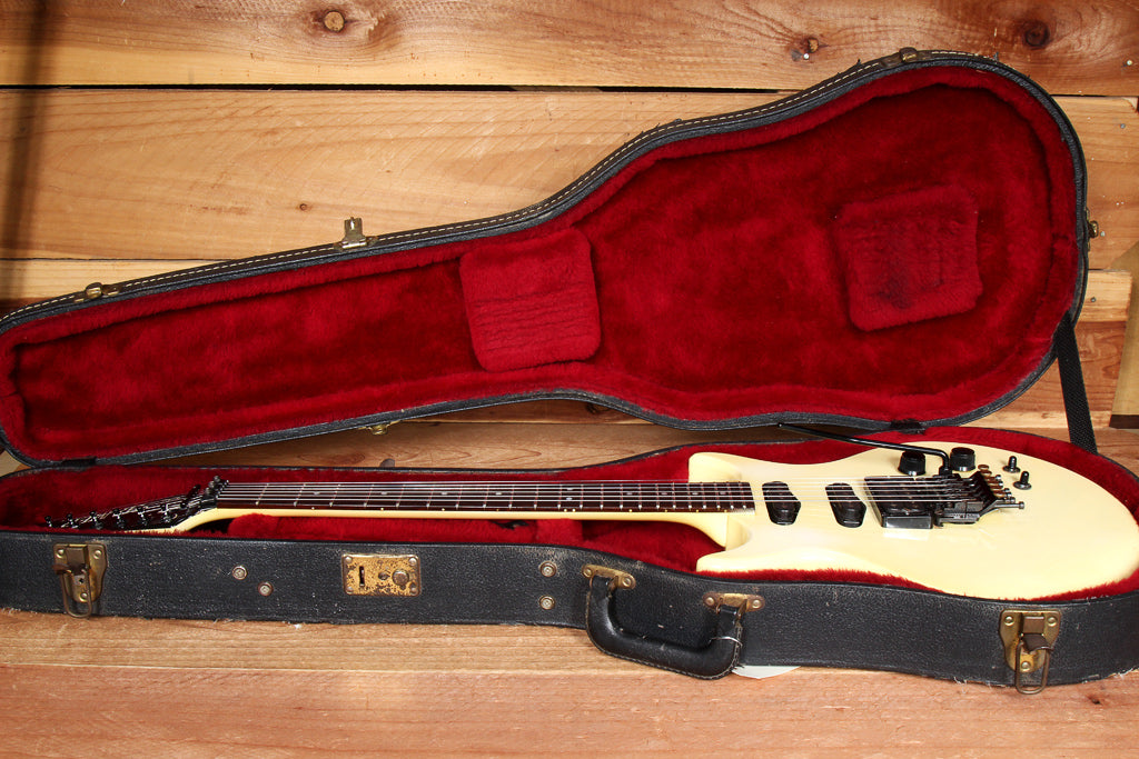 HAMER VINTAGE 1985 STEVE STEVENS + OHSC 80s Super Strat Guitar SS1 USA 14331
