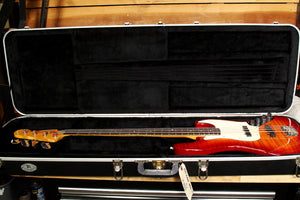 Fender MIJ Foto Flame Jazz Bass Active EMG PUs Made in Japan +HSC 29915