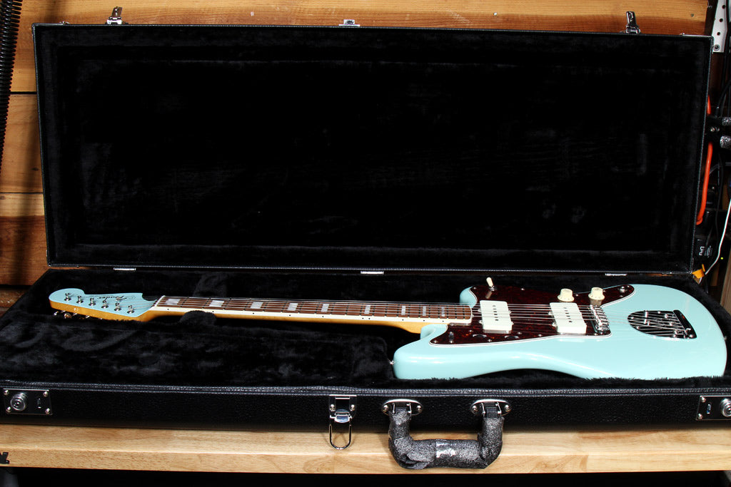 Fender 60th Anniversary Jazzmaster DAPHNE Blue +OHSC Matched Headstock 40763