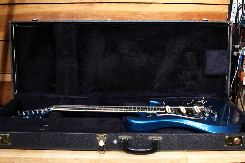 GIBSON VICTORY MVX Rare! +OHSC vintage 1981 Blue Very Good Condition 71007