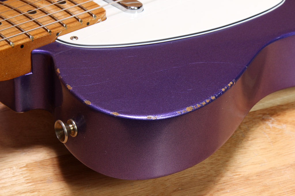 Fender 50s ROAD WORN Telecaster FSR 2018 Relic Purple Tele Electric Guitar 93661