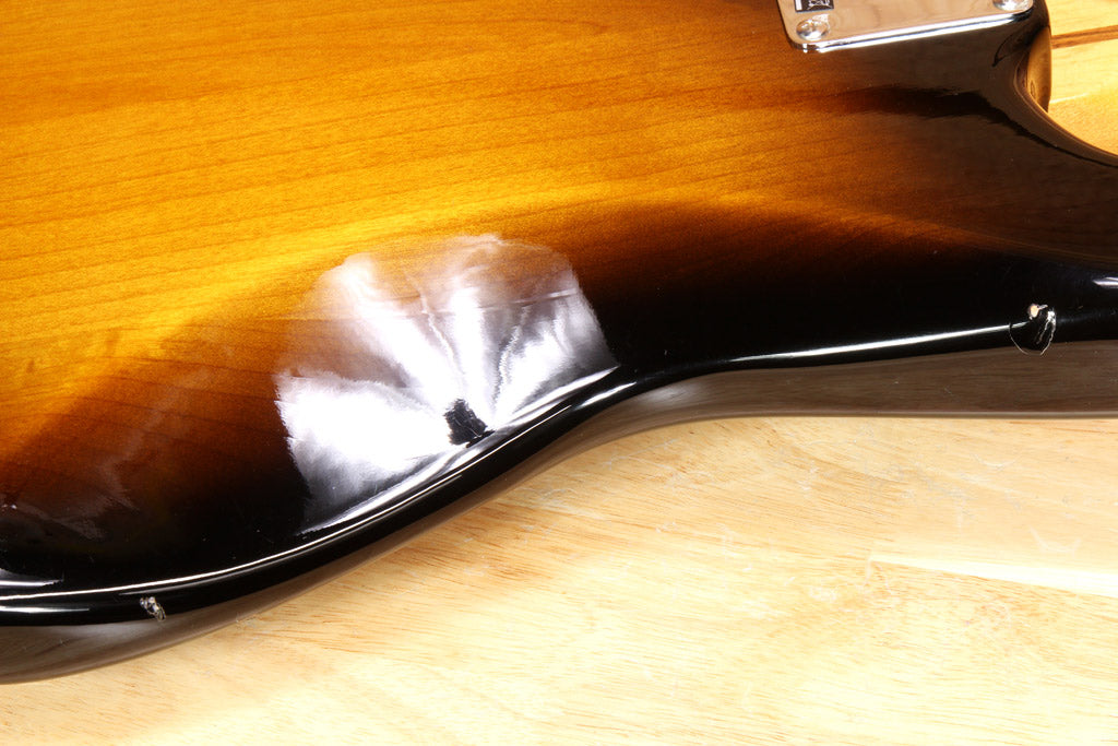 FENDER 2012 OFFSET SPECIAL Pawn Shop Sunburst Semi-Hollow Guitar 14222