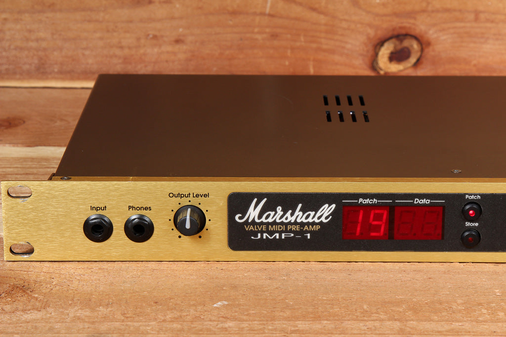 MARSHALL JMP-1 TUBE VALVE MIDI PREAMP JMP1 Rack Pre-Amp Very Clean! 38806