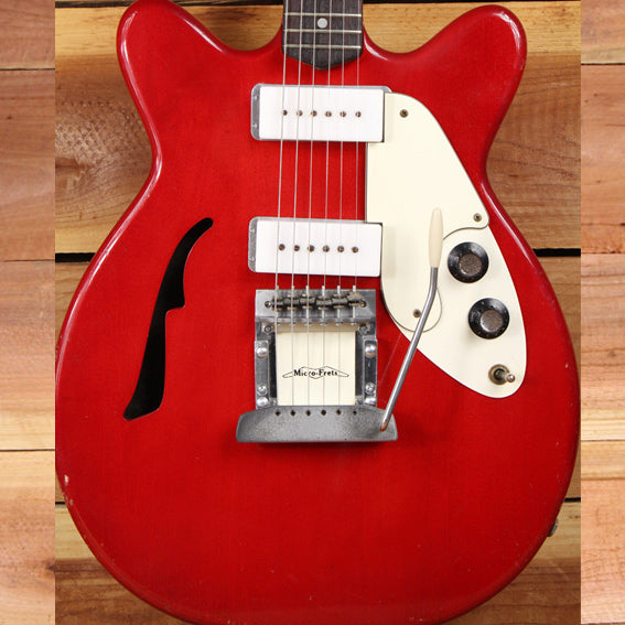MICRO-FRETS CALIBRA I Rare! Tremolo Vintage 60s / 70s Guitar Good Cond + HSC 2211