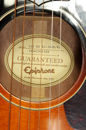 Epiphone EJ-160E VS John Lennon Signature Acoustic / Electric Nice! 01706