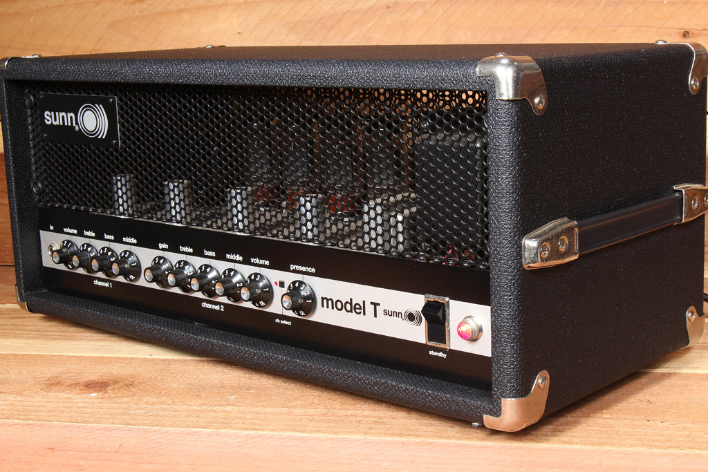 SUNN Model T Reissue GUITAR O)) Tube amp head CLEAN! +Manual Schematic ...
